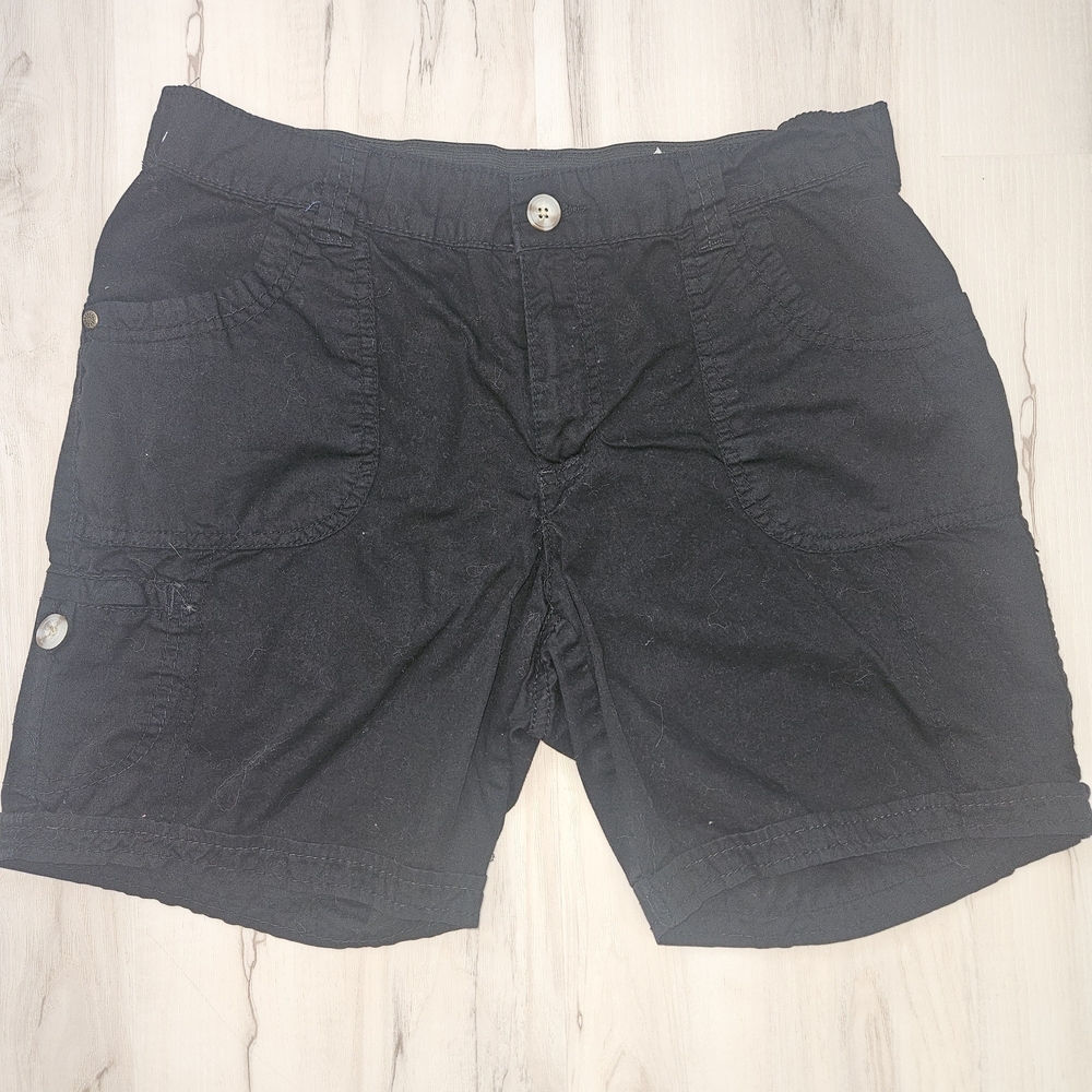 Women’s Bermuda Shorts Bundle Size 10 White Stag Sonoma Cargo Black Khaki - Picture 10 of 16